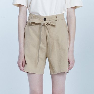 매치글로브 [20%할인적용가]LINEN RIBBON SHORTS