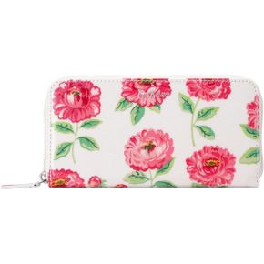 영국 캐스키드슨 지갑 Cath Kidston Cream Dahlia Continental Zip Wallet 1610786