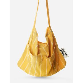 Rabbit eco bag_Wide yellow