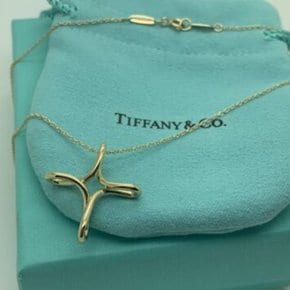 티파니앤코 인피니티 십자가 목걸이 골드 TIFFANY INFINITY CROSS PENDANT