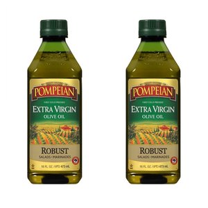  [해외직구]폼페이안 엑스트라버진 올리브오일 473ml 2팩 Pompeian Robust Extra Virgin Olive Oil 16oz
