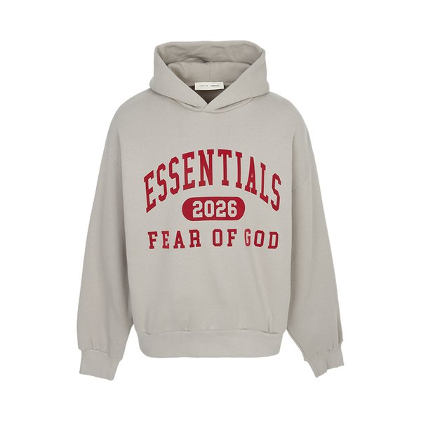 [부산점] 에센셜 남성 기모 후드티 192HO256862F SMOKE GREY