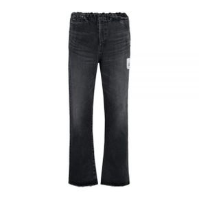로고 라벨 데님 팬츠 (J10PT021 BLACK) 565007