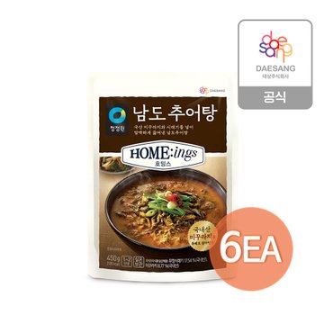 청정원 호밍스 남도추어탕 450g x 6개