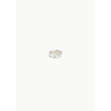 샵아모멘토 올블루스 25PF Tire Ring / Narrow, Carved Silver