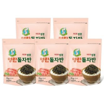 성경김 [본사운영]지도표  성경김 명란돌자반 70g 5봉