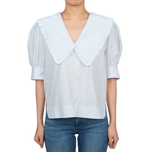 가니 반팔 블라우스 F8637 694
