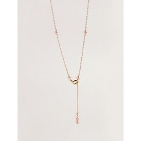 Y PEARL 14K GOLDFILLED NECKLACE