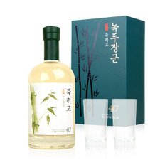 태평주가 녹두장군 죽력고 40도 500ml 잔2개 선물세트 조선3대명주 프리미엄 증류주