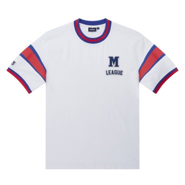 MARTINE GOLF [정상가 138000원]남성 마틴리그 라운드셔츠 화이트 (QM0DKS21531)