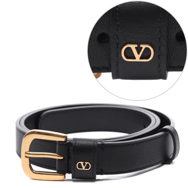 [부산점] 25FW 남성 브이로고 시그니처 벨트 (7Y0T0SM1 PPU 0NO 25F)