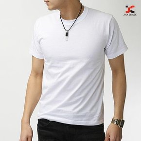 365BUY 베이직 남성 라운드 반팔티셔츠 면티 무지티 (5875057B)