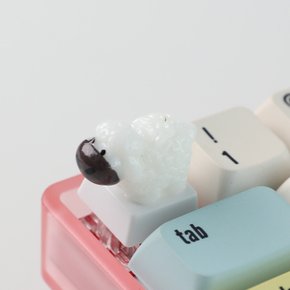 키캡 양 동물 캐릭터 포인트 커스텀 기계식 키보드 꾸미기 키캡놀이
