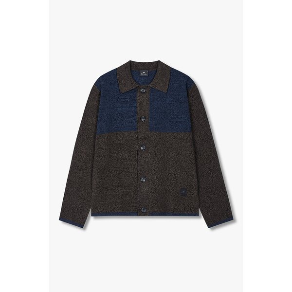 [PS PAUL SMITH] 컬러 블록 니트 가디건 5735328007000