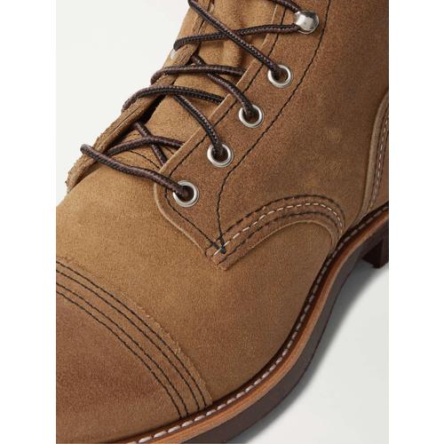 [해외배송] RED WING IRON 레인저 ROUGHOUT 스웨이드 부츠 8083 B0081027311