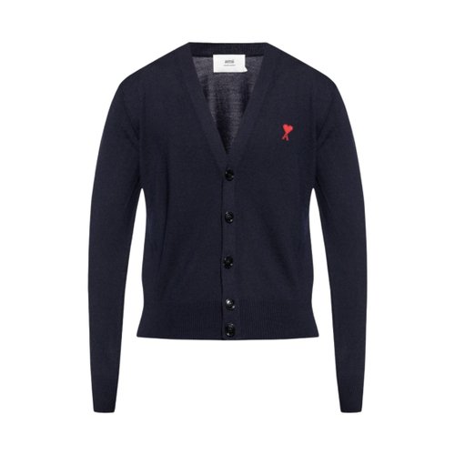 AMI de Coeur Wool Cardigan Night Blue
