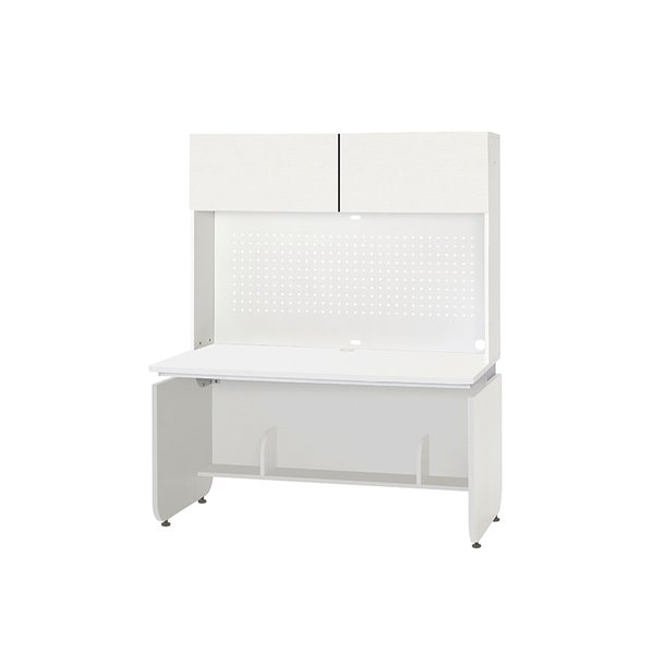 뉴아빌 5단 측판형 책상세트 140cm (컬러 택1)_플랩도어포함