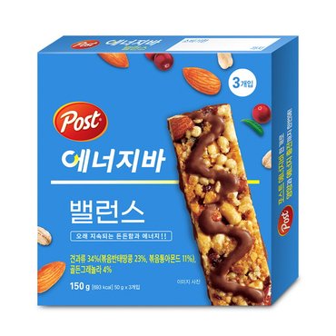  포스트 에너지바 밸런스 150g