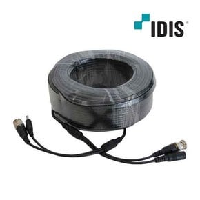 아이디스 IDIS CCTV 카메라 녹화기 연결용 영상 전원 일체형 케이블 20M