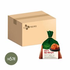 비비고 썰은 배추 김치 더 풍부한 맛 900g x6개