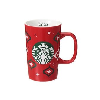 theeasy 스타벅스 STARBUCKS 2023 머그 레드컵 355ml