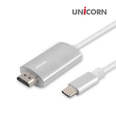 C타입 to HDMI 컨버터 케이블 UHD60-MHL 4K , 60Hz 프레임 지원