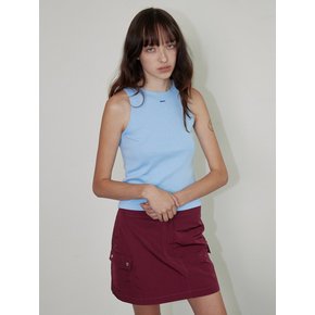 QDRY Cargo Mini Skirt - Wine