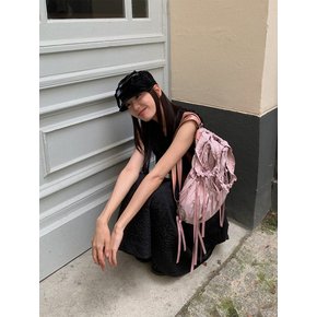 Ribbon Shirring 2Way Bag (백팩 겸 숄더백)_HC2436BG001M