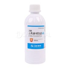 그린제약 소독용 에탄올 250ml 알콜 알코올