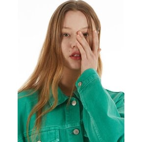 UP-236 다잉자켓 그린_DYEING JACKET GREEN