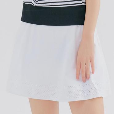 레노마골프 여성 허리 시보리 포인트 플레어 큐롯 RWPCN6524-101