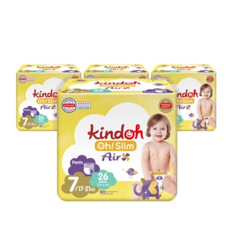 킨도 오슬림 에어 팬티 7단계 26매 8팩