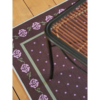 노미아 (NOMIA NYC) 로지 브라운 러그 3size