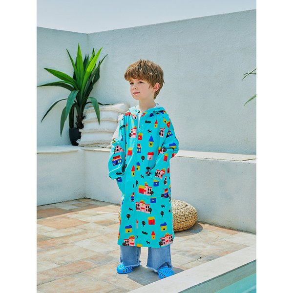 마이타운 유아 아동 키즈 우비 레인코트