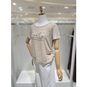 [AK수원점] [밸리걸] 레터링 백 포인트 티셔츠 629140