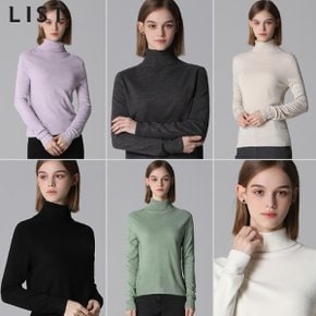 [리스트(LIST)] 데일리 터틀넥 니트 풀오버