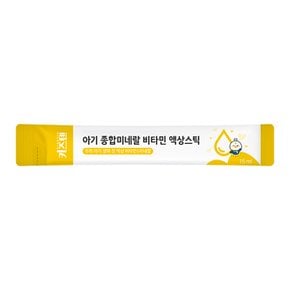 아기 종합미네랄 비타민 액상스틱 망고맛 15ml x 30포, 1박스
