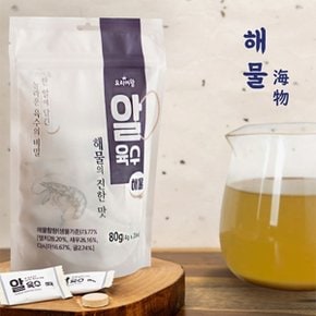 한알퐁당 캠핑 육수내기 휴대용 간편 조미료 해물맛