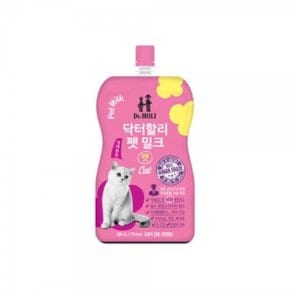 닥터할리 펫밀크 200ml 캣 10개 저지방 강아지 간식