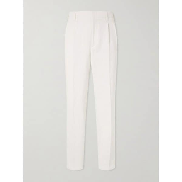 브루넬로쿠치넬리 코튼 리넨 블렌드 팬츠 46376663163018832