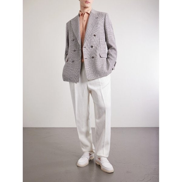 브루넬로쿠치넬리 코튼 리넨 블렌드 팬츠 46376663163018832