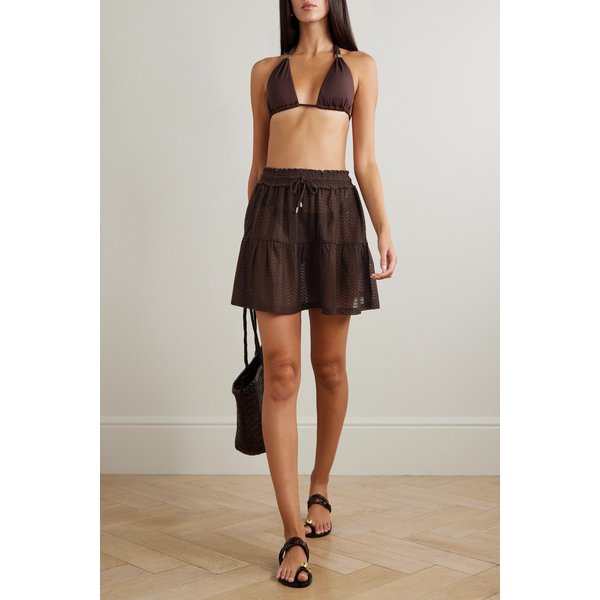 멜리사 오다바시 듄 오픈 니트 미니 스커트 46376663163011794