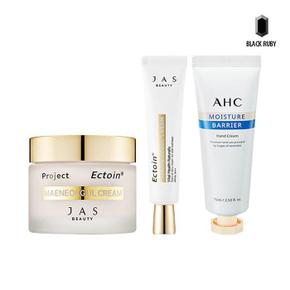 쟈스 엑토인 맨얼굴 크림 55ml + 30ml + AHC 배리어 핸드크림 75ml_ (S12027854)