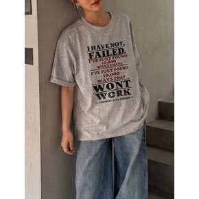 해브낫 루즈핏 반팔 티셔츠_BK2ST015