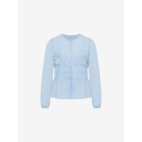 레이스 뷔스티에 블라우스 (TMBAC2416)