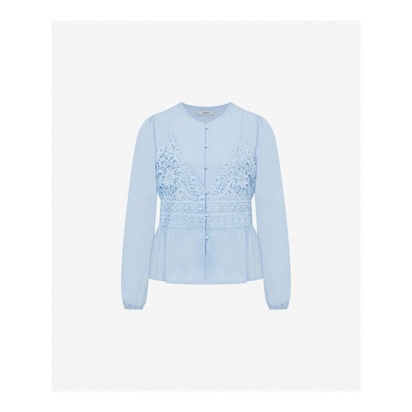 레이스 뷔스티에 블라우스 (TMBAC2416)