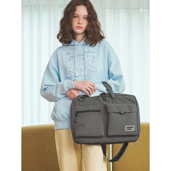 Briefit laptop case slim bag_Dark gray