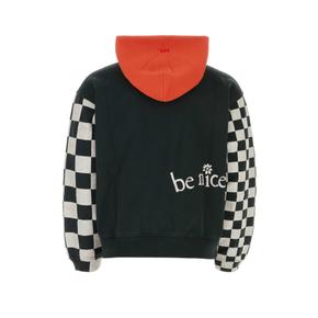 [해외배송] ERL 베니스 CHECKER 슬리브 후드 KN ERL08T021 BLACK CHECKER B0441090735