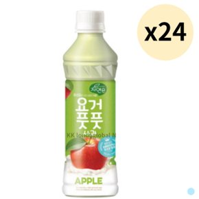 자연은 요거상큼 사과 음료 과일 유산균 340mL 24개