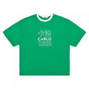 [까를로] CARLO WORLD T-shirts Green (S8720722)